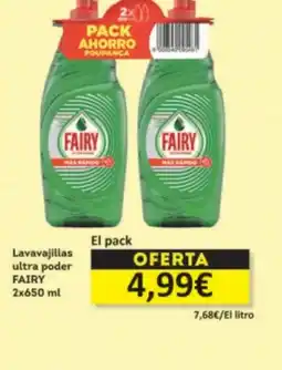 Economy Cash FAIRY Lavavajillas ultra poder oferta
