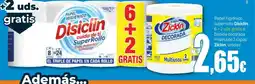 Unide Supermercados DISICLIN Papel higiénico super rollo oferta
