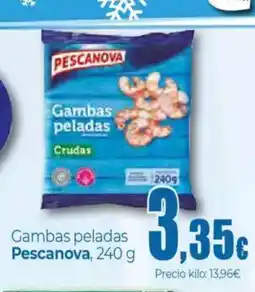 Unide Supermercados PESCANOVA Gambas peladas oferta