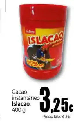Unide Supermercados ISLACAO Cacao instantáneo oferta
