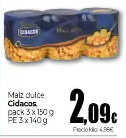 Unide Supermercados UNIDE Maiz dulce oferta