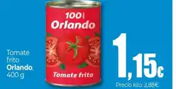 Unide Supermercados ORLANDO Tomate frito oferta
