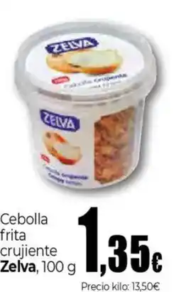 Unide Supermercados ZELVA Cebolla frita crujiente oferta