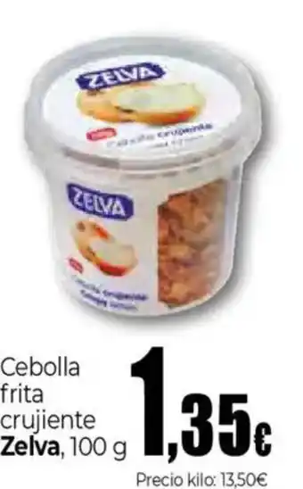 Unide Supermercados ZELVA Cebolla frita crujiente oferta
