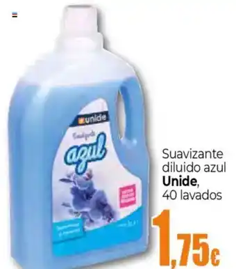 Unide Supermercados UNIDE Suavizante diluido azul oferta