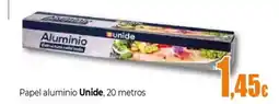 Unide Supermercados UNIDE Papel aluminio oferta