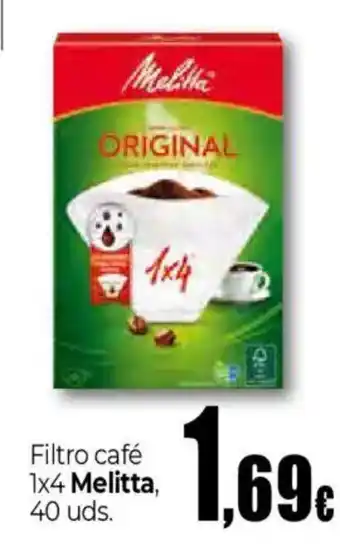 Unide Supermercados MELITTA Filtro café oferta