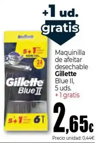Unide Supermercados GILLETTE Maquinilla de afeitar desechable oferta
