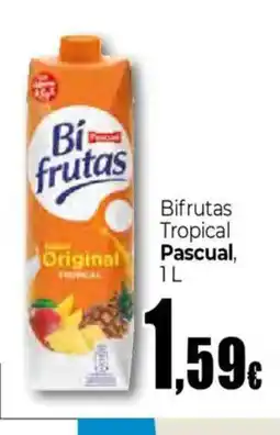 Unide Supermercados PASCUAL Bifruras Tropical oferta