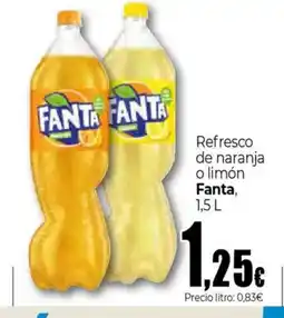 Unide Supermercados FANTA Refresco de naranja o limón oferta