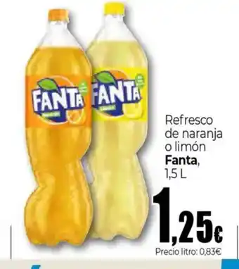 Unide Supermercados FANTA Refresco de naranja o limón oferta