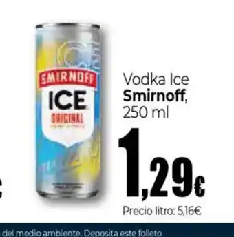 Unide Supermercados SMIRNOFF Vodka Ice oferta