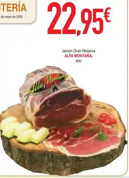 Masymas ALTA MONTAÑA Jamón Gran Reserva oferta