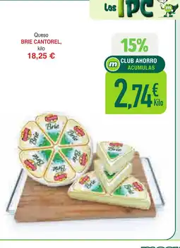 Masymas BRIE CANTOREL Queso oferta