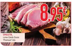 Masymas CHULETA, Lomo Cerdo Duroc Premium oferta