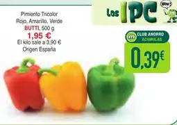 Masymas BUTTI Pimiento Tricolor Rojo, Amarillo, Verde oferta