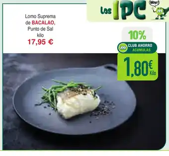 Masymas Lomo suprema de bacalao oferta