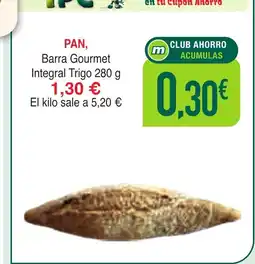 Masymas Barra Gourmet Integral Trigo oferta