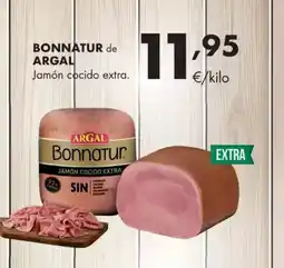 Supermercados Lupa BONNATUR de ARGAL Jamón cocido extra oferta