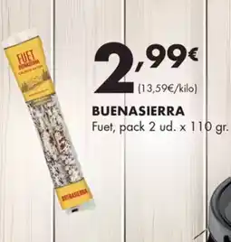 Supermercados Lupa BUENASIERRA Fuet oferta
