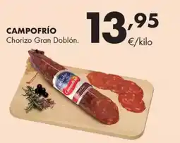 Supermercados Lupa CAMPOFRÍO Chorizo Gran Doblón oferta