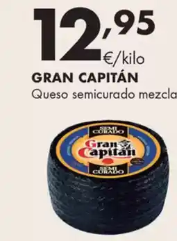Supermercados Lupa GRAN CAPITÁN Queso semicurado mezcla oferta