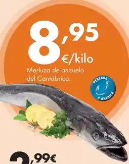 Supermercados Lupa Merluza de anzuelo del Cantábrico oferta