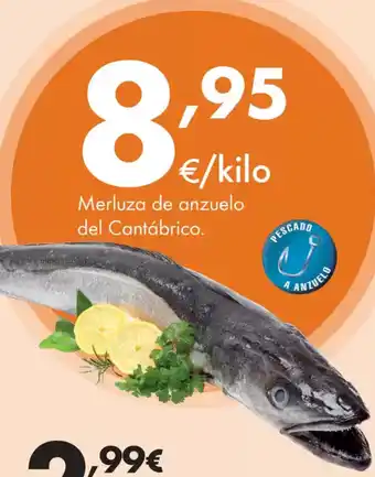 Supermercados Lupa Merluza de anzuelo del Cantábrico oferta