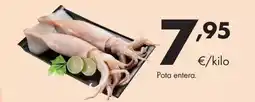 Supermercados Lupa Pota entera oferta