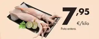 Supermercados Lupa Pota entera oferta