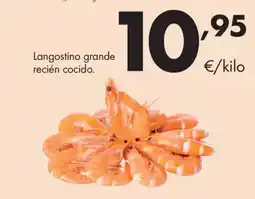 Supermercados Lupa Langostino grande recién cocido. oferta