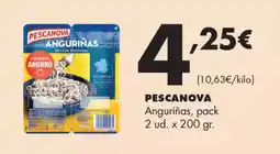 Supermercados Lupa PESCANOVA Anguriñas oferta