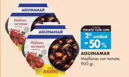 Supermercados Lupa AGUINAMAR Mejillones con tomate oferta