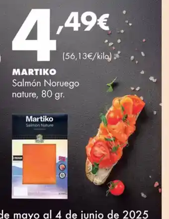 Supermercados Lupa MARTIKO Salmón Noruego oferta