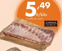 Supermercados Lupa Costilla de cerdo oferta