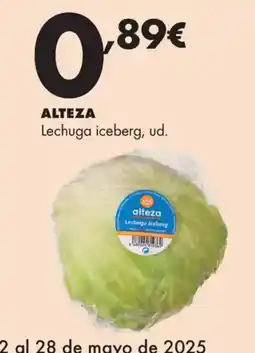 Supermercados Lupa ALTEZA Lechuga iceberg oferta