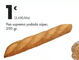 Supermercados Lupa Pan suprema yodada súper oferta