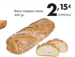 Supermercados Lupa Barra campera nature oferta