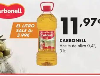 Supermercados Lupa CARBONELL Aceite de oliva 0,4° oferta