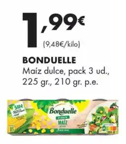 Supermercados Lupa BONDUELLE Maíz dulce oferta
