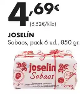 Supermercados Lupa JOSELÍN Sobaos oferta
