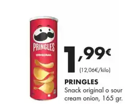 Supermercados Lupa PRINGLES Snack original o sour cream onion oferta
