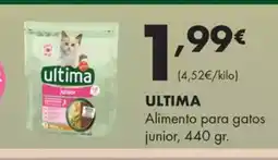 Supermercados Lupa ULTIMA Alimento para gatos junior oferta