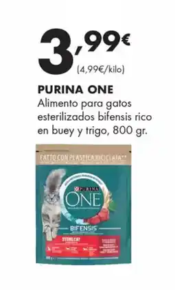 Supermercados Lupa PURINA ONE Alimento para gatos esterilizados bifensis rico en buey y trigo oferta