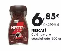 Supermercados Lupa NESCAFÉ Café natural o descafeinado oferta