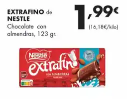 Supermercados Lupa EXTRAFINO de NESTLE Chocolate con almendras oferta