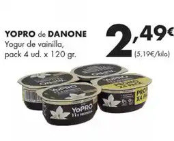Supermercados Lupa YOPRO de DANONE Yogur de vainilla oferta
