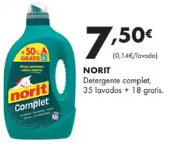 Supermercados Lupa NORIT Detergente complet oferta