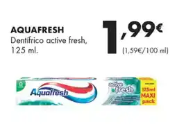 Supermercados Lupa AQUAFRESH Dentifrico active fresh oferta