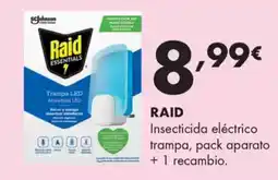 Supermercados Lupa RAID Insecticida eléctrico trampa, pack aparato oferta